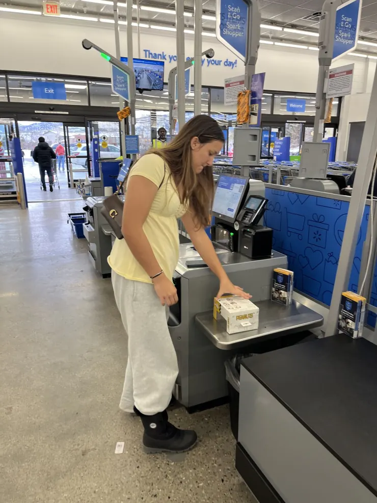 Ruby at a self-checkout